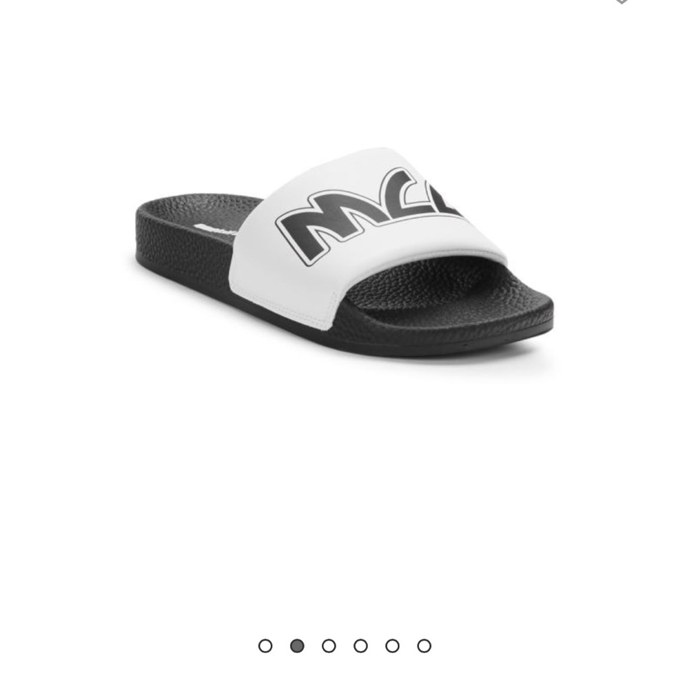 (Brand New) AUTHENTIC Alexander McQueen MCQ  Logo Slides Sandals Unisex … - Picture 4 of 9